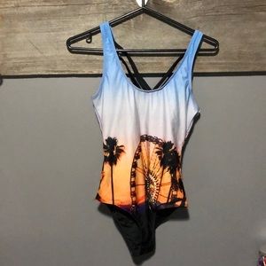 Skinny dip Ferris wheel bathing suit
